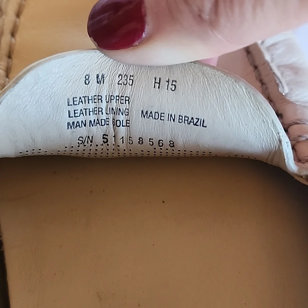 Tory Burch Cream Slide on Loafers Wome's Size 8 - Picture 11 of 13